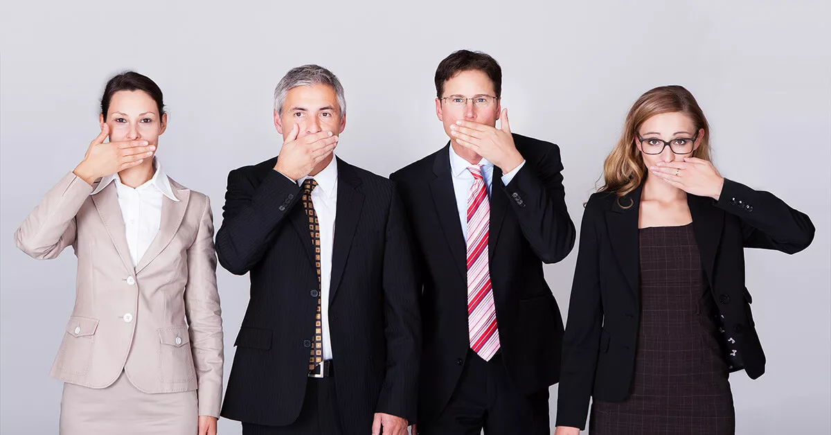 por que nadie habla en reuniones 