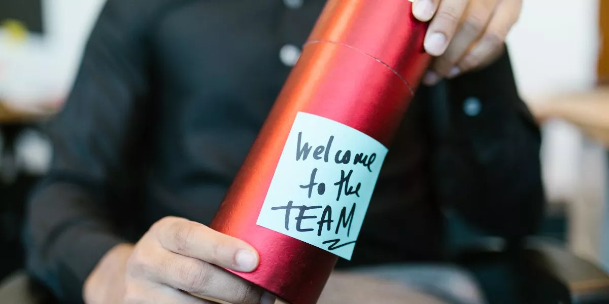 bienvenida de equipo