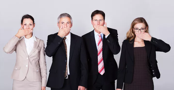 por que nadie habla en reuniones