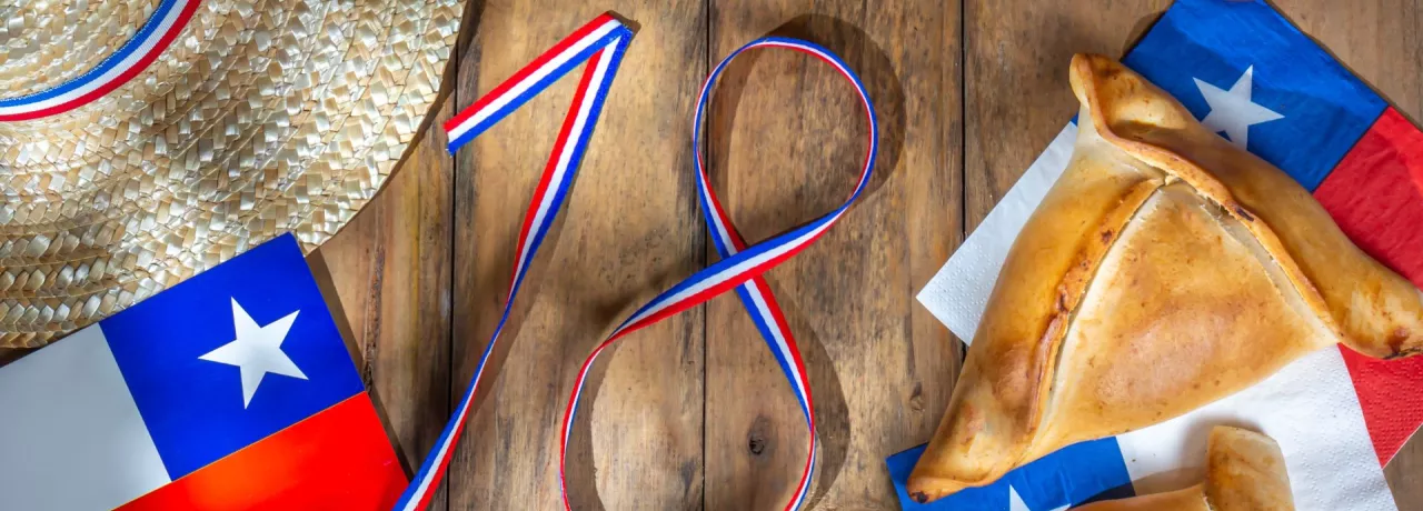 celebración del 18 en la oficina