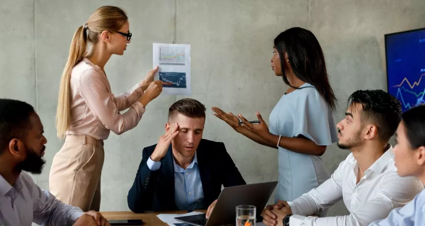 problemas en la oficina