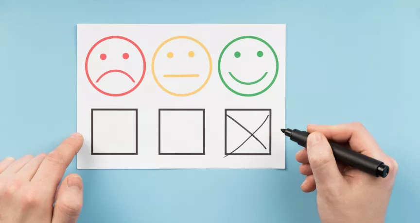 qué tan feliz están los colaboradores