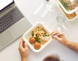 Almuerzo en la oficina